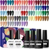 image:imageJODSONE Gel Nail Polish Kit 32 Colors Top Coat Base Coat
