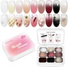 image:imageJODSONE Sponge Pat Paint Nail Gel 9 Colors French Gradient Gel Nail Blush Blooming At Home DIY Nail Art Designs9ColorPPG2