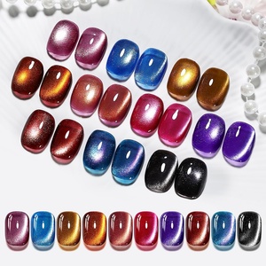 image:imageJODSONE 10 Colors Gel Nail Polish Set with Base Coat and Top Coat Magnetic Stick Aurora Crystals Cat Eye Perfect Holiday Gifts for Manicure and Lovers10ColorCE3