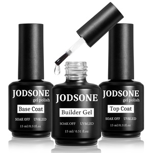 image:imageJODSONE 15ML Nail Primer Base Coat Top Coat Glossy Quick Drying Durable DIY Nail Art Design Long Lasting Gift15MLBTBG