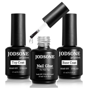 image:imageJODSONE 15ML Nail Primer Base Coat Top Coat Glossy Quick Drying Durable DIY Nail Art Design Long Lasting Gift15MLBTNG