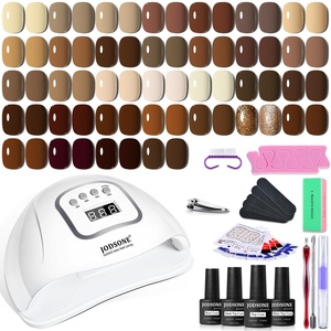 image:imageJODSONE 23 PCS Gel Nail Polish Set with Base Glossy and Matte Top Coat Multicolored Gel Nail Long Lasting Suitable for All Seasons32KITM5MBMK0132
