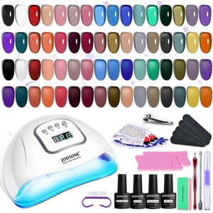 image:imageJODSONE 23 PCS Gel Nail Polish Set with Base Glossy and Matte Top Coat Multicolored Gel Nail Long Lasting Suitable for All Seasons32KITM5MJelly