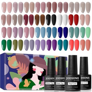 image:imageJODSONE 32 Colors Gel Nail Polish Kit with Base Coat Matte Glitter Top Coat Soak Off Manicure Tools Manicure Salon DIY at HomeB29