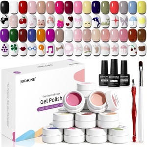 image:imageJODSONE 32 Colors Solid Paint Nail Art Gel Polish Set painting Drawing Gel Nail Polish for DIY Nails Art Design32ColorSet1