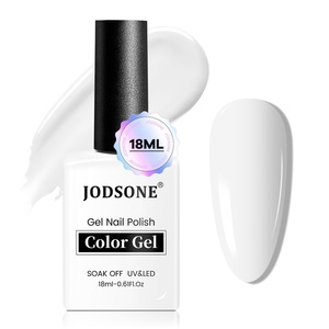 image:imageJODSONE White Gel Nail Polish 18ml Gel Polish White Soak Off U V Lamp Gel Polish Art Manicure Salon DIY at Home18MLB02