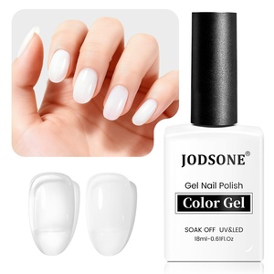 image:imageJODSONE White Gel Nail Polish 18ml Gel Polish White Soak Off U V Lamp Gel Polish Art Manicure Salon DIY at HomeJelly Elegant White