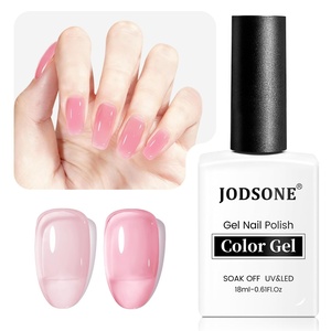 image:imageJODSONE White Gel Nail Polish 18ml Gel Polish White Soak Off U V Lamp Gel Polish Art Manicure Salon DIY at HomeJelly Fairy Pink