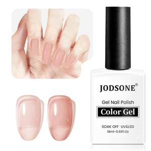 image:imageJODSONE White Gel Nail Polish 18ml Gel Polish White Soak Off U V Lamp Gel Polish Art Manicure Salon DIY at HomeJelly Nude