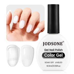 image:imageJODSONE White Gel Nail Polish 18ml Gel Polish White Soak Off U V Lamp Gel Polish Art Manicure Salon DIY at HomeJelly White