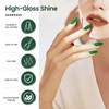 image:imageJODSONE 10ml Black Gel Nail Polish Black Gel Polish Soak Off Led Gel Polish Nail Art Manicure Salon Diy Need U V LampB13