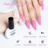 image:imageJODSONE 10ml Black Gel Nail Polish Black Gel Polish Soak Off Led Gel Polish Nail Art Manicure Salon Diy Need U V LampB45