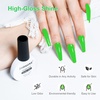image:imageJODSONE 10ml Gel Bright Green Polish Green False Nails amp Accessories Color High Gloss Soak Off U V Gel Nail Manicure Salon DIY at HomeB42