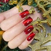 image:imageJODSONE 10ml Gel Nail Polish Cat Eye Red Gel Polish with Magnet Soak Off U V Lamp Deep Red Polish Nail Art Manicure Salon DIY Home