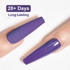 image:imageJODSONE 10ml Gel Nail Polish Dark Purple Gel Polish Lavender Purple High Gloss Soak Off U V Nail Manicure Salon DIY at Home