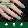 image:imageJODSONE 10ml Green Gel Nail Polish 6Pcs Gel Nail Polish Set and Base Coat Top Coat