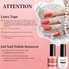 image:imageJODSONE 15ML Gel Nail Polish Remover No Need Soaking or Wrapping Gel Remover for Nails 35 Minutes Easy And QuickA04