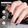 image:imageJODSONE 15ml Black Gel Nail Polish Gel Polish Black Soak Off Led Gel Polish Nail Art Manicure Salon Diy At HomeB001