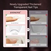 image:imageJODSONE 15ml Nail Glue Gel 4 in 1 for Nail Tips Long Lasting Extension Glue for Clear Nail Tips and Clear Press on Nails Nail Repair Treatment Salon Art DIY at Home Need U V Light CuredCoffin Nail Tips