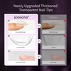 image:imageJODSONE 15ml Nail Glue Gel 4 in 1 for Nail Tips Long Lasting Extension Glue for Clear Nail Tips and Clear Press on Nails Nail Repair Treatment Salon Art DIY at Home Need U V Light CuredOval Round Nail Tips