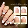 image:imageJODSONE 15ml Nail Glue Gel 4 in 1 for Nail Tips Long Lasting Extension Glue for Clear Nail Tips and Clear Press on Nails Nail Repair Treatment Salon Art DIY at Home Need U V Light CuredSquare Nail Tips
