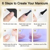 image:imageJODSONE 15ml Nail Glue Gel 4 in 1 for Nail Tips Long Lasting Extension Glue for Clear Nail Tips and Clear Press on Nails Nail Repair Treatment Salon Art DIY at Home Need U V Light Cured1pcs165mlgold nail glue