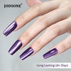 image:imageJODSONE 165ml Cat Eye Gel Nail Polish Silver Glitter Magnetic Reflective Translucent Need U V Curing2562FDark Purple