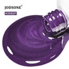 image:imageJODSONE 165ml Cat Eye Gel Nail Polish Silver Glitter Magnetic Reflective Translucent Need U V Curing2562FDark Purple