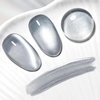 image:imageJODSONE 165ml Cat Eye Gel Nail Polish Silver Glitter Magnetic Reflective Translucent Need U V Curing2654FSilver