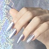 image:imageJODSONE 165ml Cat Eye Gel Nail Polish Silver Glitter Magnetic Reflective Translucent Need U V Curing2654FSilver