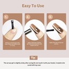 image:imageJODSONE 165ml Cat Eye Gel Nail Polish Silver Glitter Magnetic Reflective Translucent Need U V Curing2720FBrown