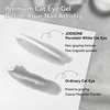 image:imageJODSONE 165ml Cat Eye Gel Nail Polish Silver Glitter Magnetic Reflective Translucent Need U V CuringMoonlight Silvery Glassy Holographic