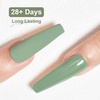 image:imageJODSONE 165ml Gel Nail Polish Sage Green Need U V Curing for Home Manicures Sage Green Lacquer for Solid Nail Designs Gift for Women