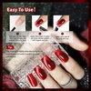 image:imageJODSONE 165ml Gel Nail Polish White Need U V Lamp Curing for Home Salon Nail Art DIYCAT02
