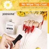 image:imageJODSONE 2 Bottles 18ml Top Coat Base Coat Gel Polish Set Compatible for Nail Salon Bright Surface Girl Gift and At Home DIY Need U V Lamp Curing18MLT1