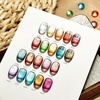image:imageJODSONE 20 Colors Cat Eye Gel Nail Polish Kit with Base Coat Top Coat 3IN1 Magnet U V Soak Off Gel Polish for at Home DIY Nail Art20KITCE