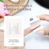 image:imageJODSONE 2Pcs Gel Nail Polish Set 10ml Black and White Gel PolishSoak Off LED U V Nail Gel Manicure All Seasons Gel Polish NailA001White