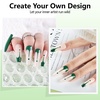 image:imageJODSONE 2Pcs Gel Nail Polish Set 10ml Black and White Gel PolishSoak Off LED U V Nail Gel Manicure All Seasons Gel Polish NailLB13