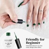 image:imageJODSONE 2Pcs Gel Nail Polish Set 10ml Black and White Gel PolishSoak Off LED U V Nail Gel Manicure All Seasons Gel Polish NailLB13