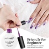 image:imageJODSONE 2Pcs Gel Nail Polish Set 10ml Black and White Gel PolishSoak Off LED U V Nail Gel Manicure All Seasons Gel Polish NailLB17