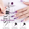 image:imageJODSONE 2Pcs Gel Nail Polish Set 10ml Black and White Gel PolishSoak Off LED U V Nail Gel Manicure All Seasons Gel Polish NailLB17