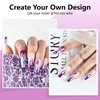 image:imageJODSONE 2Pcs Gel Nail Polish Set 10ml Black and White Gel PolishSoak Off LED U V Nail Gel Manicure All Seasons Gel Polish NailLB17