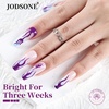 image:imageJODSONE 2Pcs Gel Nail Polish Set 10ml Black and White Gel PolishSoak Off LED U V Nail Gel Manicure All Seasons Gel Polish NailLB17