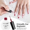 image:imageJODSONE 2Pcs Gel Nail Polish Set 10ml Black and White Gel PolishSoak Off LED U V Nail Gel Manicure All Seasons Gel Polish NailLB22