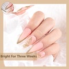 image:imageJODSONE 2Pcs Gel Nail Polish Set 10ml Black and White Gel PolishSoak Off LED U V Nail Gel Manicure All Seasons Gel Polish NailLX01