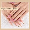 image:imageJODSONE 2Pcs Gel Nail Polish Set 10ml Black and White Gel PolishSoak Off LED U V Nail Gel Manicure All Seasons Gel Polish NailLX01LX02
