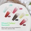 image:imageJODSONE Cushion Ombre Patting Gel Polish Kit 6 PCS Pink Blue Green for French Manicure DIY Nail Art with Soft Nail Sponges and Grabbing Pen Design Nail Art at Home6ColorPPG3