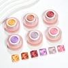 image:imageJODSONE Cushion Ombre Patting Gel Polish Kit 6 PCS Pink Blue Green for French Manicure DIY Nail Art with Soft Nail Sponges and Grabbing Pen Design Nail Art at Home6ColorPPG4