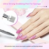 image:imageJODSONE Cushion Ombre Patting Gel Polish Kit 6 PCS Pink Blue Green for French Manicure DIY Nail Art with Soft Nail Sponges and Grabbing Pen Design Nail Art at Home6ColorPPG3