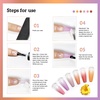 image:imageJODSONE Cushion Ombre Patting Gel Polish Kit 6 PCS Pink Blue Green for French Manicure DIY Nail Art with Soft Nail Sponges and Grabbing Pen Design Nail Art at Home6ColorPPG4